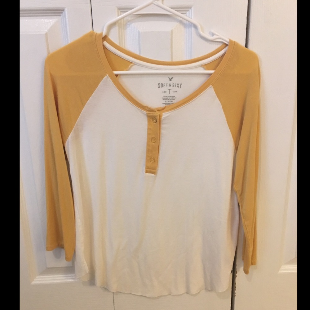 American eagle baseball tee